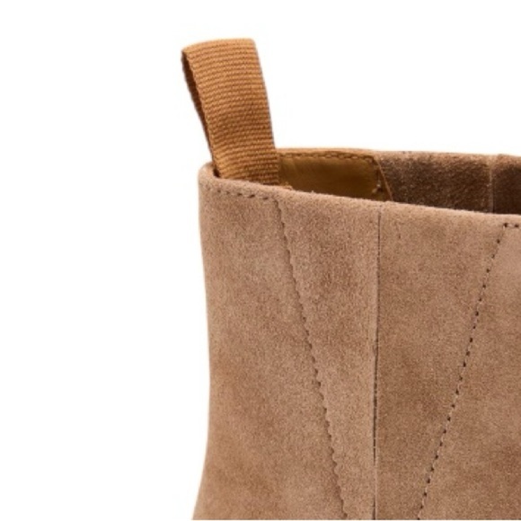 NWOB Rag & Bon Dart Suede Tan Brown Camel Taupe Ankle Boot Bootie Pointed Toe 10 - Picture 4 of 15